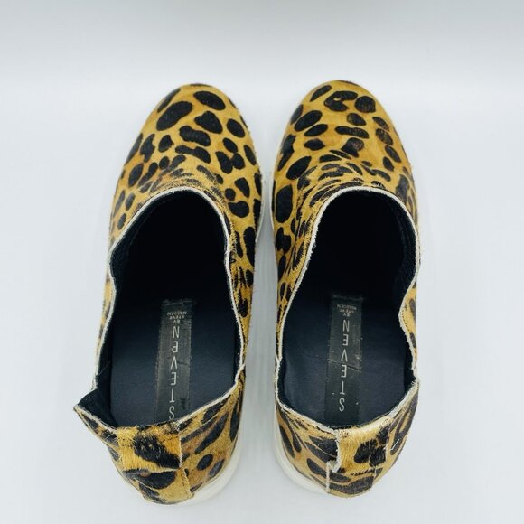 Steven By Steve Madden Shoes Womens Size 7.5 M Leopard Print Cheetah Slip On - Picture 8 of 11